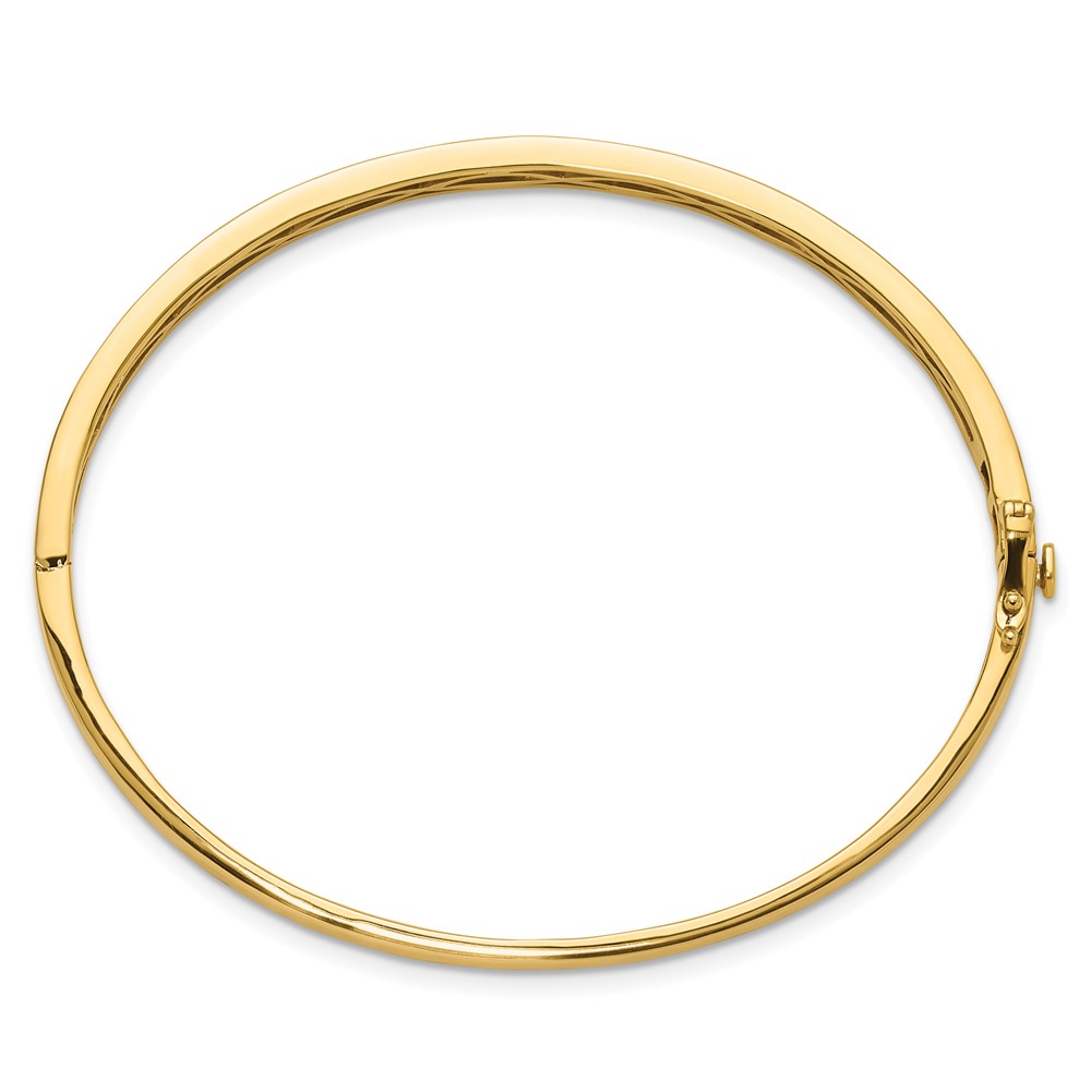 True Origin 14k 3/4 carat Lab Grown Diamond VS D E F 6.75 inch Bangle (BM9958-035-YLD)