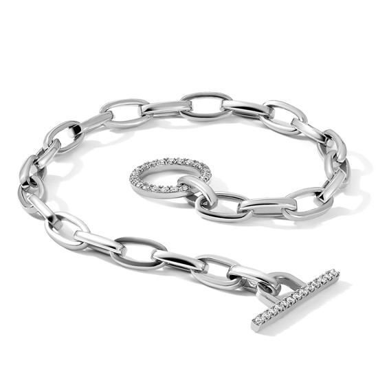 True Origin Lab Grown Diamond Toggle Bracelets