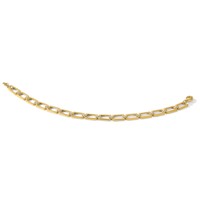True Origin 14K Yellow Gold 0.50 Carat Lab Grown Diamond VS+ F+ Complete Link Bracelet, 7" view 5