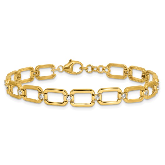 True Origin Lab Grown Diamond Link Bracelets