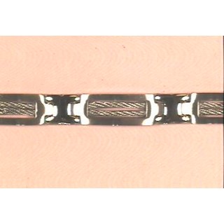 MEN'S TUNGSTEN CARBIDE 9" BRACELET -