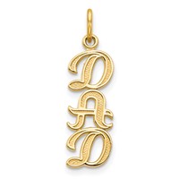 14K Dad Charm view 1