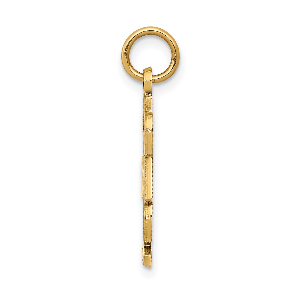 14k #1 DAD Charm (C1071)