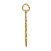 14K Long Life Symbol Charm view 2