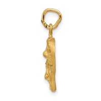 14K Yellow Gold Comedy Tragedy Charm view 2