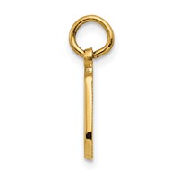 14K Yellow Gold Musical Notes Charm view 2