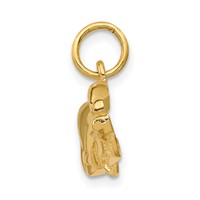 14K Yellow Gold Sports Car Charm view 2