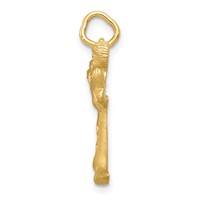 14K Yellow Gold Male Karate Charm view 2