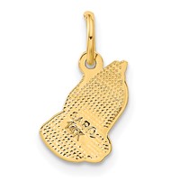 14K Praying Hands Charm view 3