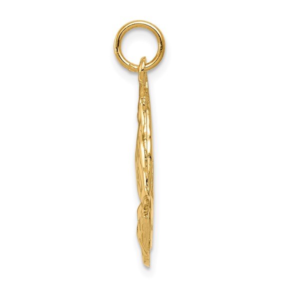 Gold Praying Hands Pendants
