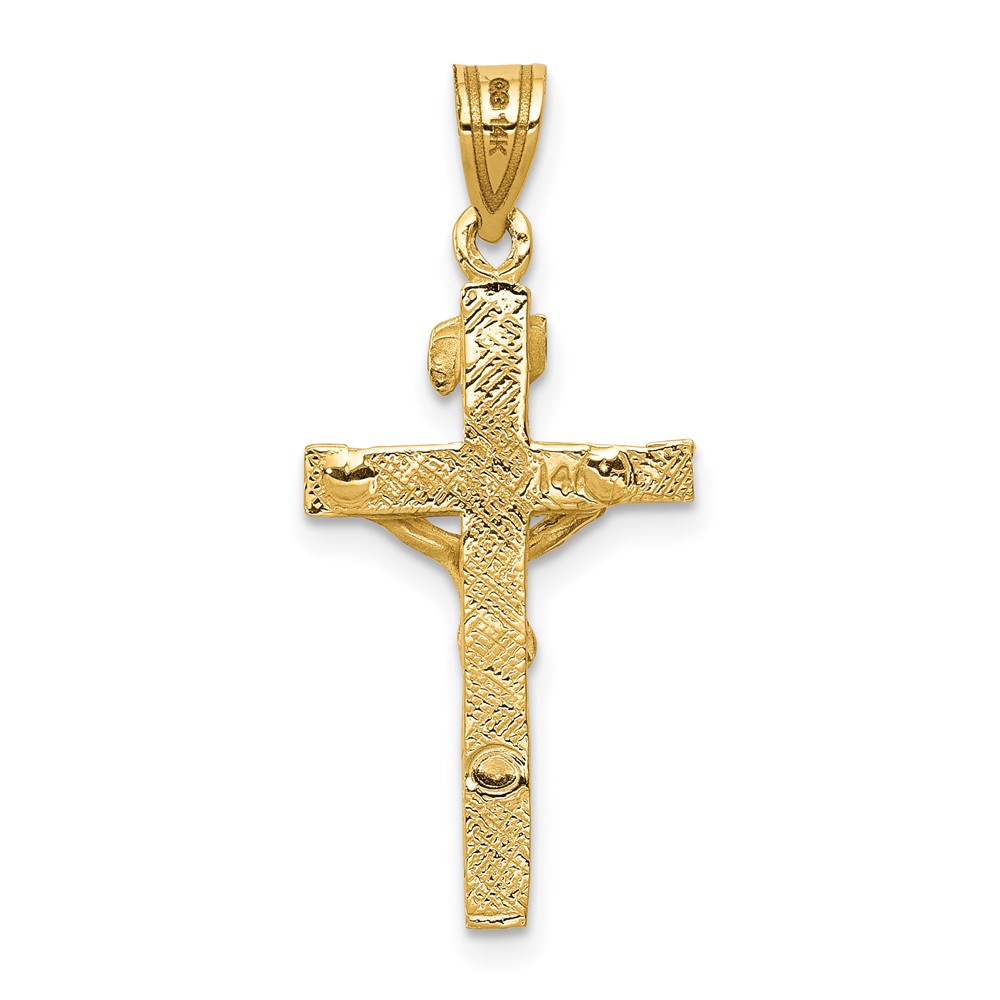 14k INRI Crucifix Charm (C1344)