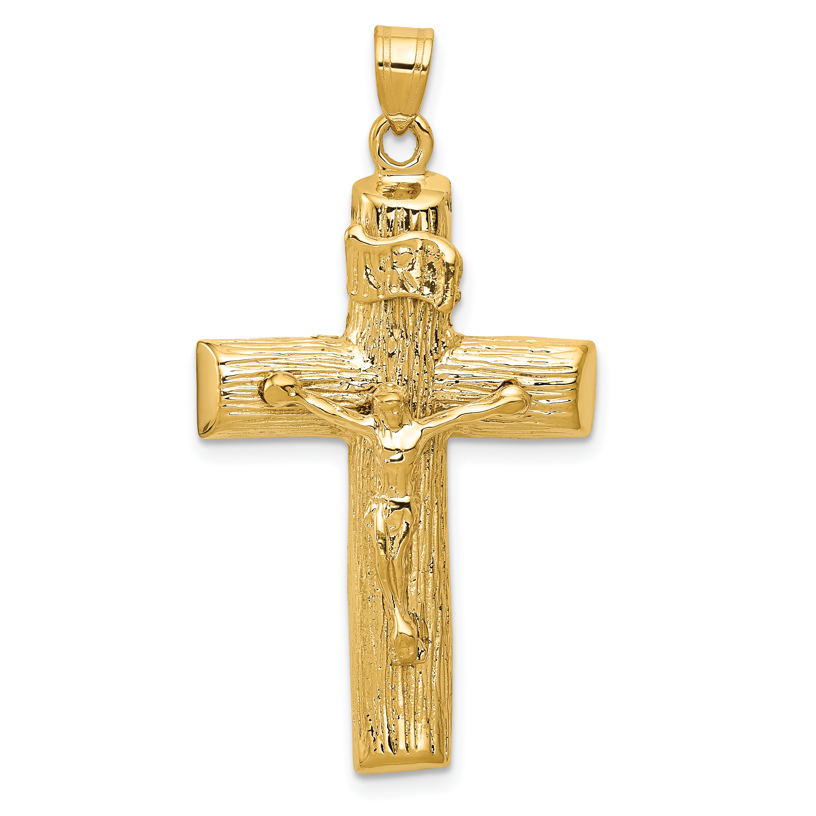 14k Crucifix Charm (C1361)