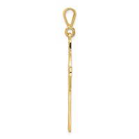 14K Yellow Gold Celtic Cross Pendant view 2