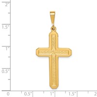 14K Celtic Knot Cross Pendant view 4