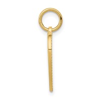 14K Yellow Gold Daddys Little Girl Heart Charm view 2