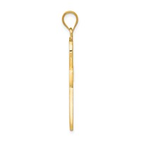 14K Ankh Cross Charm view 2