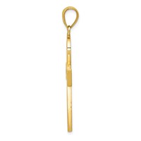 14K Yellow Gold Large Ankh Cross Pendant view 2