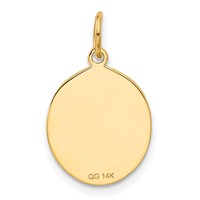 14K College Graduation Charm view 3