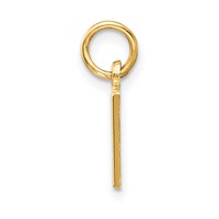 14K Yellow Gold God Bless America Flag Charm view 2