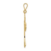 14K Celtic Cross Pendant view 2