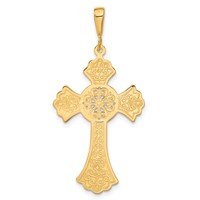 14K Celtic Cross Pendant view 3