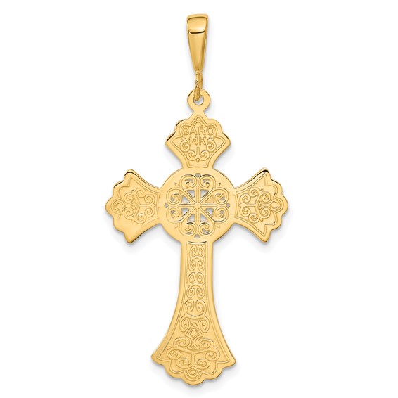 14k Celtic Cross Pendant