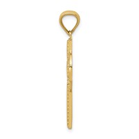 14K Celtic Cross Pendant view 2