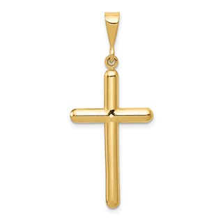 Gold Latin Cross Pendant