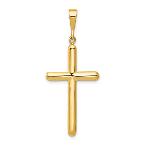 14K Yellow Gold Cross Pendant
