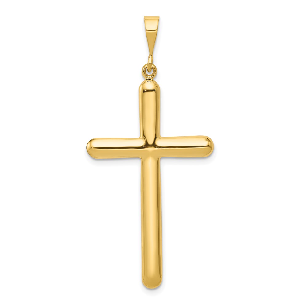 14K Yellow Gold Cross Pendant