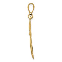 14K Passion Cross Pendant view 2