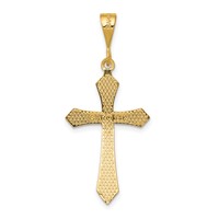 14K Passion Cross Pendant view 4