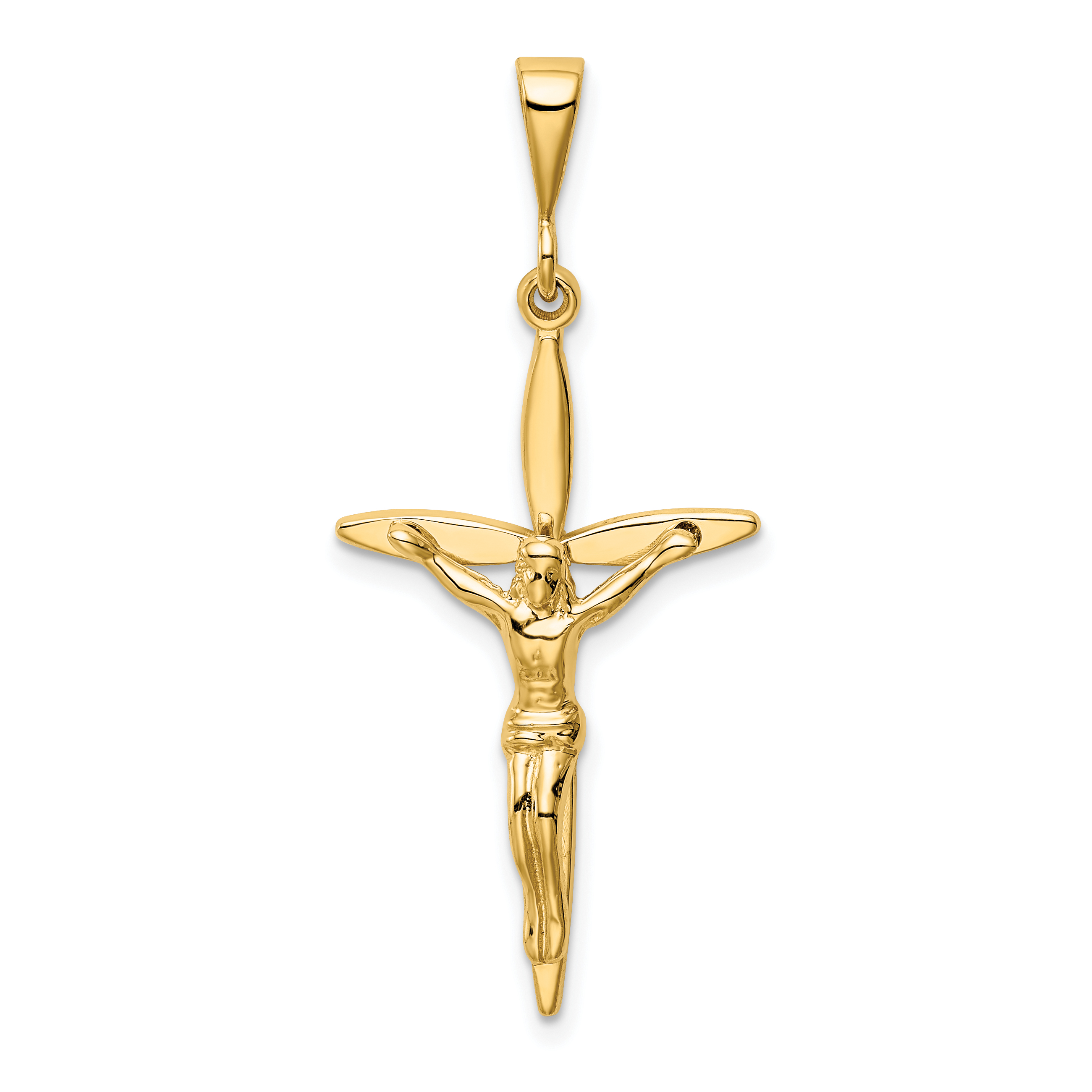 14k Passion Crucifix Pendant (C1982)