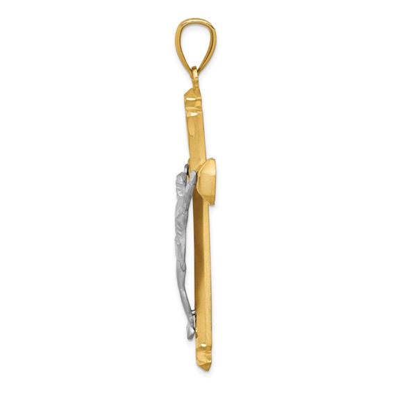 Gold Crucifix Pendant