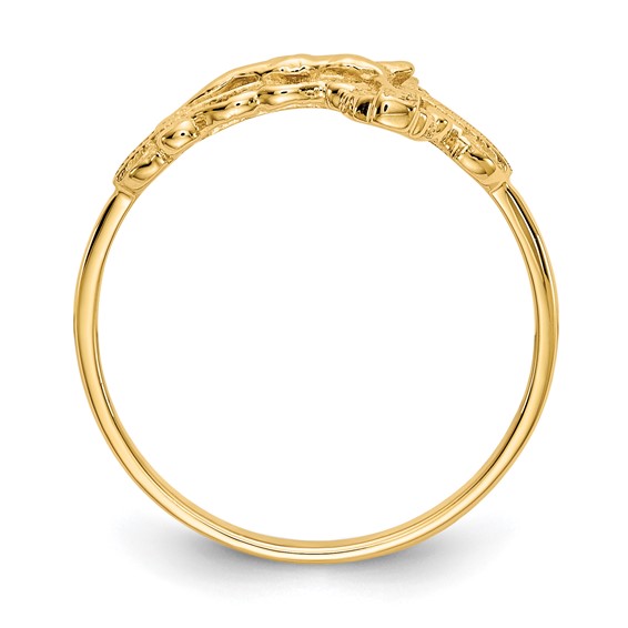 Gold Polished Religious Rings