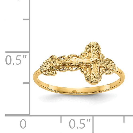 Gold Polished Religious Rings