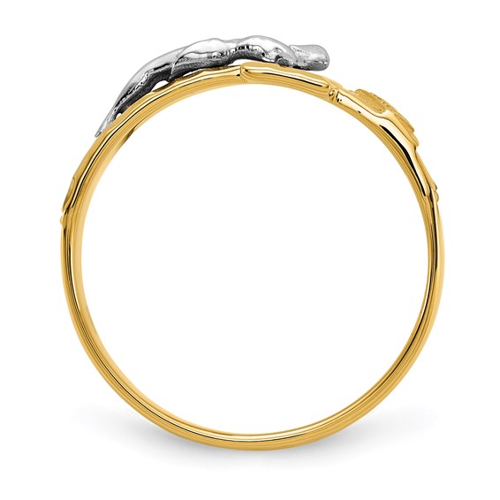 Gold Polished Religious Rings