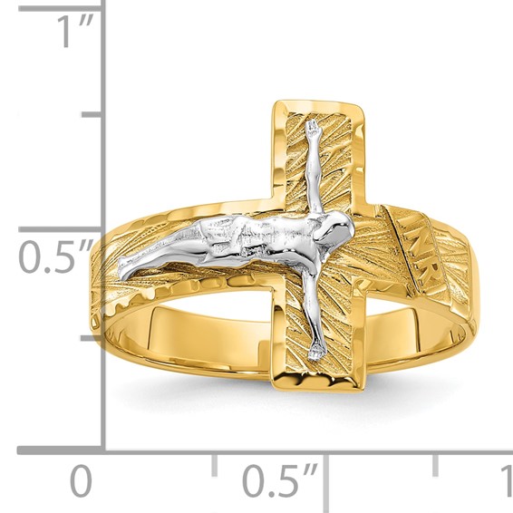 Gold Polished Religious Rings