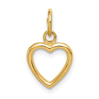 Gold Heart Charm