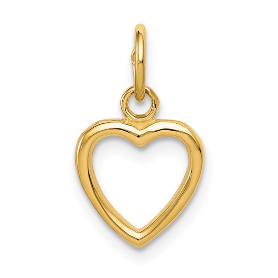 Gold Heart Charm