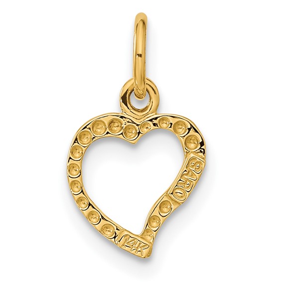 Gold Heart Charm
