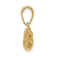 14K Solid Polished 3-D Gondola Pendant view 2