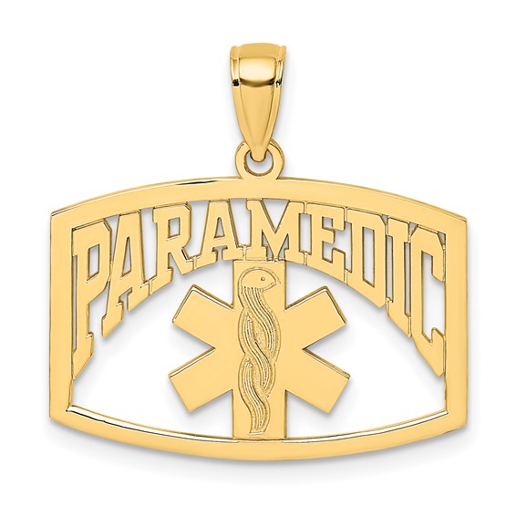 Gold Polished Medical Pendants
