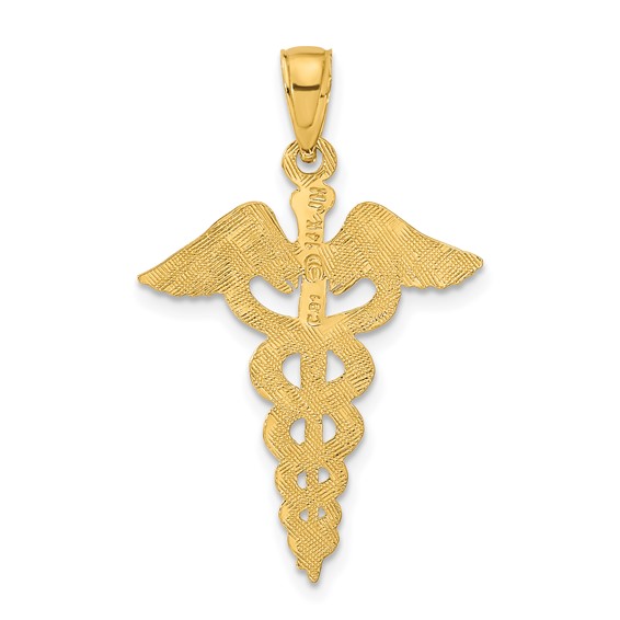 Gold Polished Medical Pendants