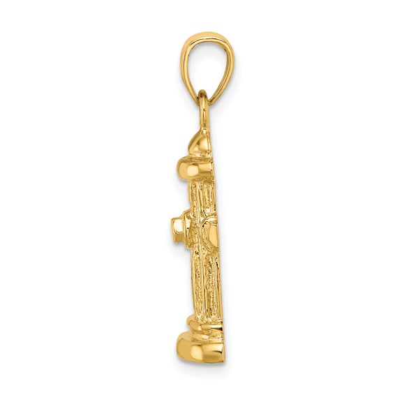 14k 2-D Fire Hydrant Charm
