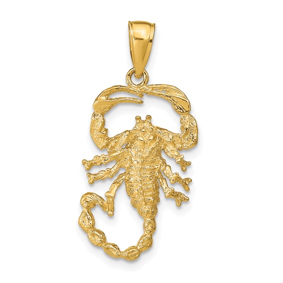 Gold Polished Reptile Pendants