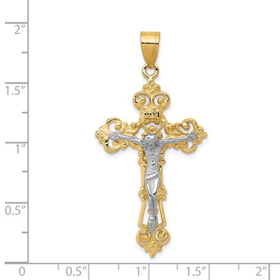 Gold INRI Crucifix Pendants