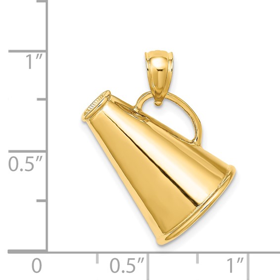 Gold Polished Sports Pendants