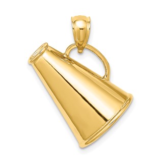 Gold Polished Sports Pendants