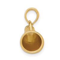 14K Polished 3-D Small Megaphone Pendant view 2